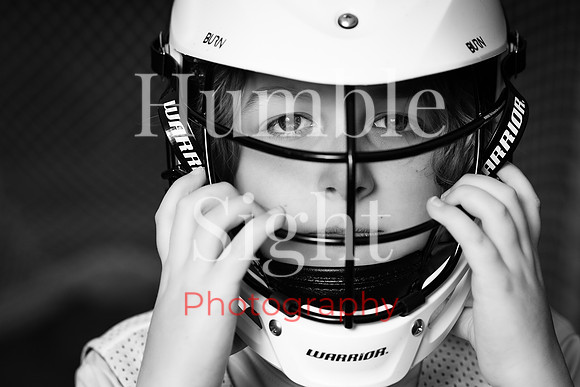 Athlete portrait with dramatic fire effects
