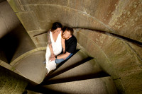 Castle inspired engagement photography in Maine