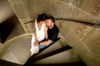Moody couples portraits at Fort Knox in Prospect