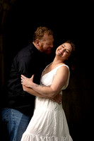 Editorial engagement photography at historic Maine fort