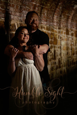 Luxury engagement photography in unique Maine location