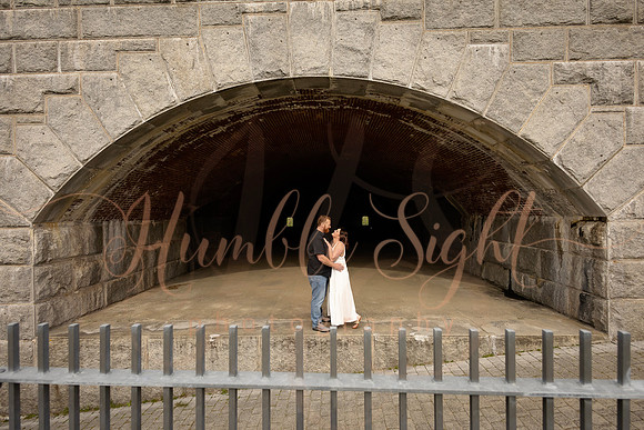 Castle inspired engagement photography in Maine