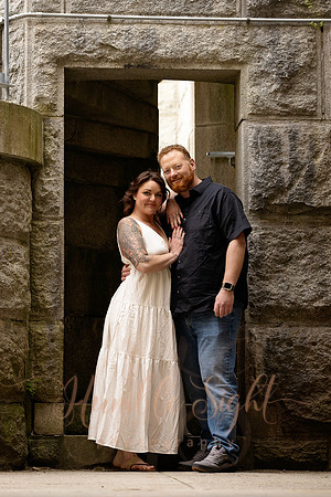 Fairytale engagement session in Maine