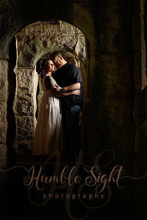 Dreamy romantic couples session in Prospect Maine