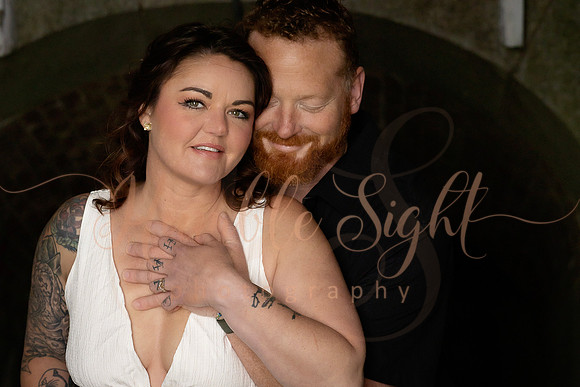 Castle inspired engagement photography in Maine