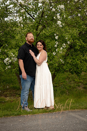 Editorial engagement photography at historic Maine fort