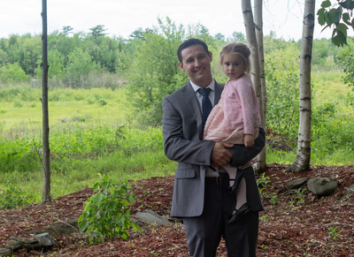 Racine wedding ceremony in Brewer Maine June 2017