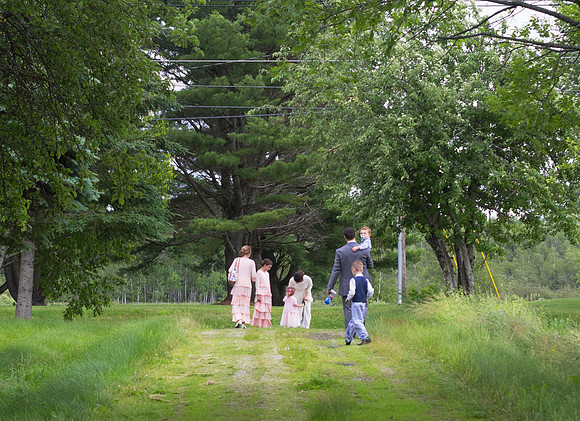 Family focused wedding celebration in Brewer Maine