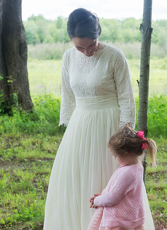 First wedding held on future church site in Maine