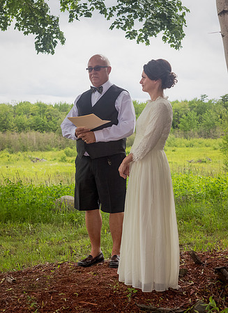 Family focused wedding celebration in Brewer Maine