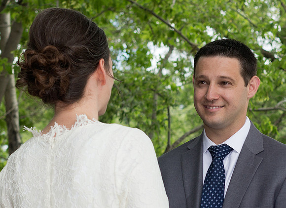 Central Maine wedding blending families