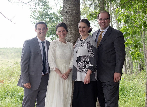 Racine wedding ceremony in Brewer Maine June 2017