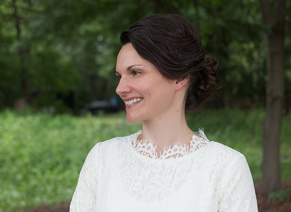 Intimate outdoor wedding in Bangor Brewer area