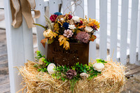Small October wedding in Enfield Maine