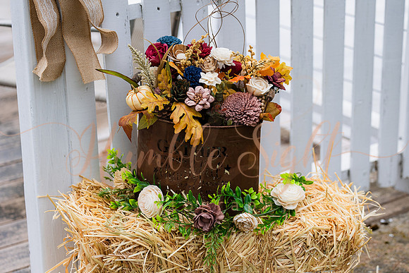 Small October wedding in Enfield Maine