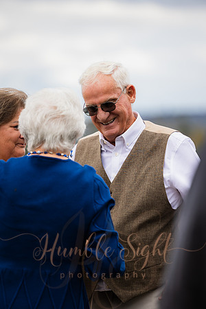 Maine dock wedding with family and friends