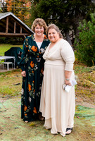 Dock wedding ceremony at Cold Stream Pond