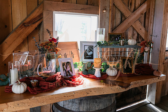 Emotional wedding ceremony at Timber Hitch Farmhouse