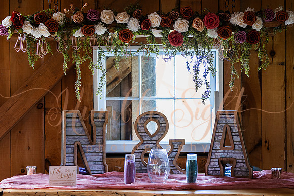 Joyful wedding party at Sangerville Maine venue