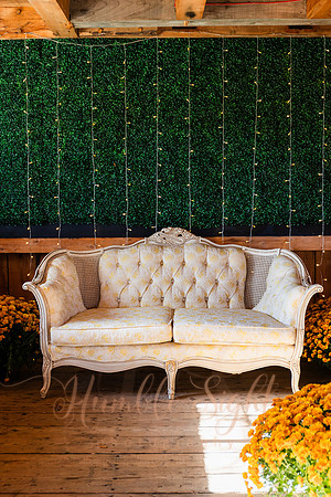 Emotional wedding ceremony at Timber Hitch Farmhouse