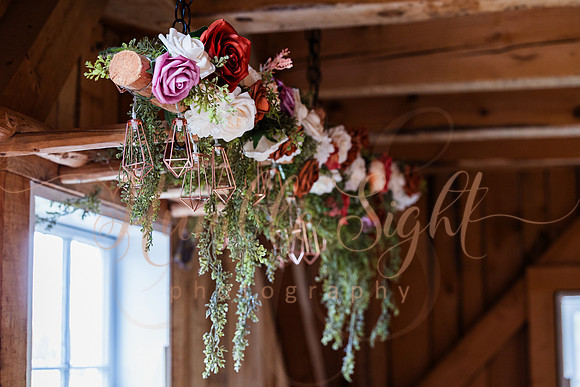 Fall wedding celebration in rural Maine