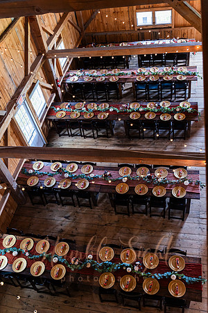 Joyful wedding party at Sangerville Maine venue