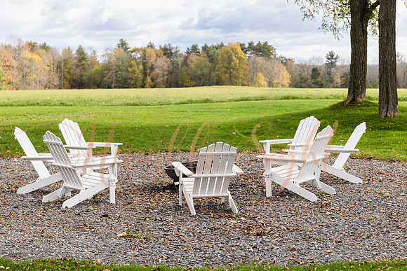 Bride and groom portraits at Sangerville Maine wedding venue