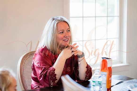 Joyful wedding party at Sangerville Maine venue