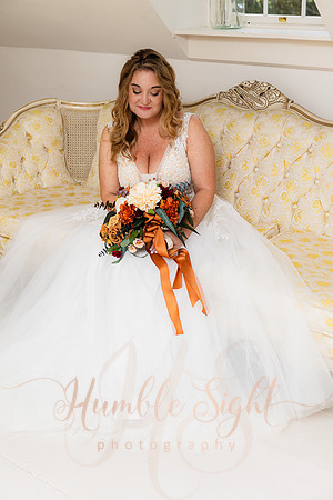 Fall wedding celebration in rural Maine