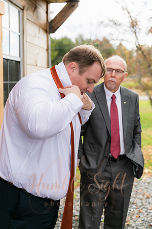 Blended family wedding ceremony with daughters in Maine