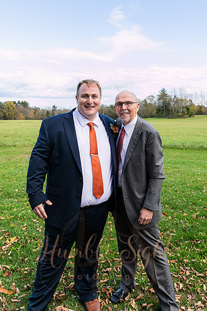 Blended family wedding ceremony with daughters in Maine