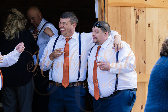 Bride and groom portraits at Sangerville Maine wedding venue