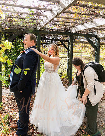 Andrew and Nicole Walker wedding at Timber Hitch Farmhouse in Sangerville Maine