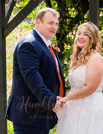 Fall wedding celebration in rural Maine