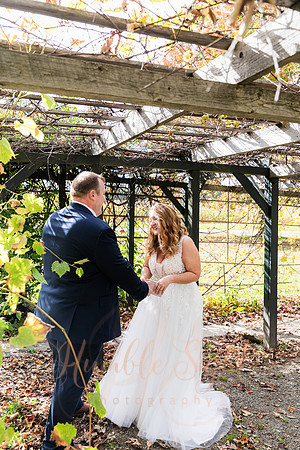 Packed dance floor at Maine farmhouse wedding reception