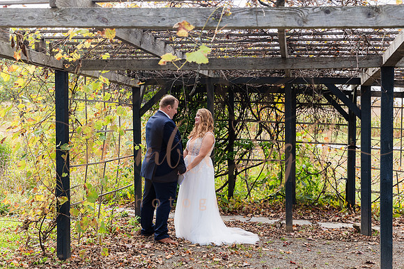 Blended family wedding ceremony with daughters in Maine