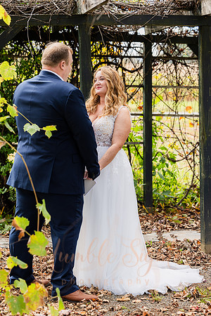 Bride and groom portraits at Sangerville Maine wedding venue