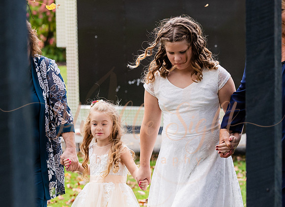 Bride and groom portraits at Sangerville Maine wedding venue