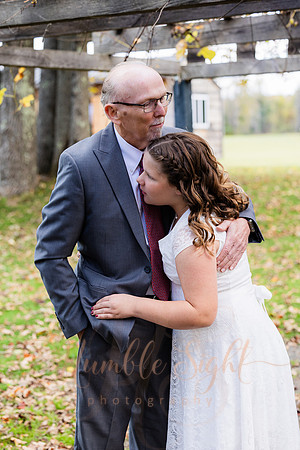 Packed dance floor at Maine farmhouse wedding reception