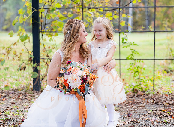 Joyful wedding party at Sangerville Maine venue