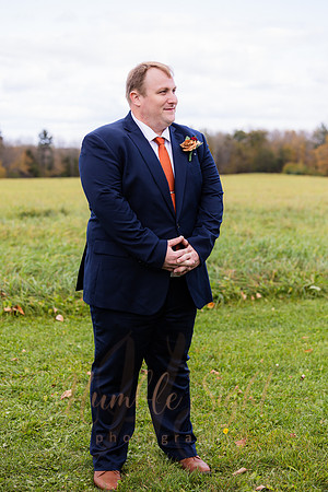 Packed dance floor at Maine farmhouse wedding reception