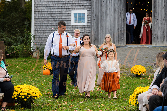 Andrew and Nicole Walker wedding at Timber Hitch Farmhouse in Sangerville Maine