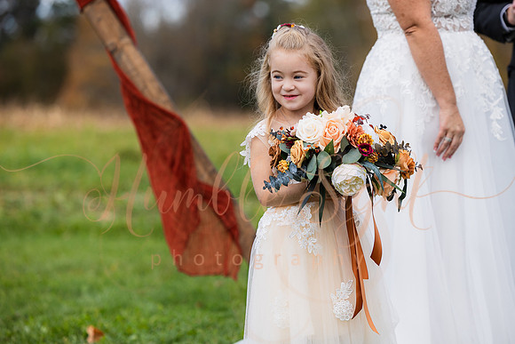 Joyful wedding party at Sangerville Maine venue