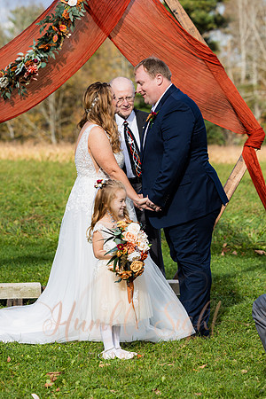 Joyful wedding party at Sangerville Maine venue