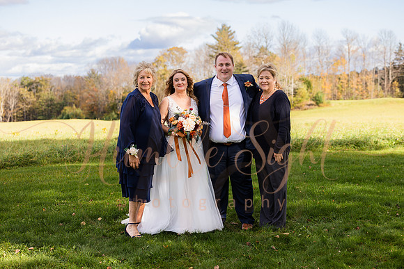 Andrew and Nicole Walker wedding at Timber Hitch Farmhouse in Sangerville Maine