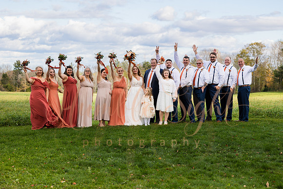 Andrew and Nicole Walker wedding at Timber Hitch Farmhouse in Sangerville Maine