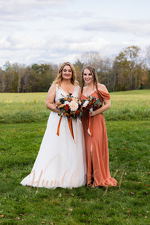 Bride and groom portraits at Sangerville Maine wedding venue