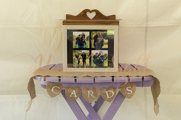 Cory and Jenn backyard wedding in Glenburn Maine