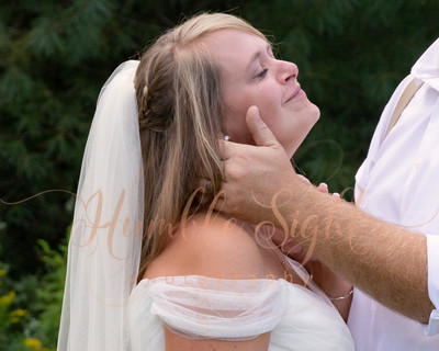 Small intimate Maine wedding with family and friends