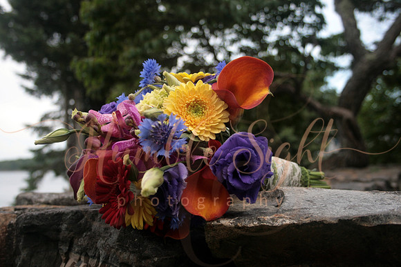 Coastal Maine wedding ceremony at Atlantic Oceanside Inn